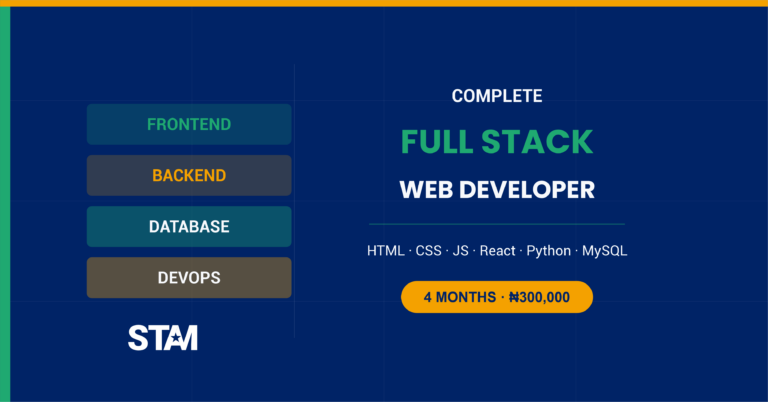 complete full stack web development